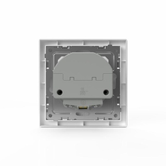 Розетка 1-м СП Pixel IP20 с заземл. с 2-мя заряд. устр. USB тип A+A механизм бел. TOKOV ELECTRIC TKE-PX-R1U2A-C01