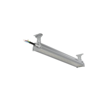 Светильник светодиодный ДСП WP 24 C 60W VW 840 L600 EL SI CL 680х100х85мм 60Вт 4000К IP66 пылевлагозащ. Русский Свет 27072423960