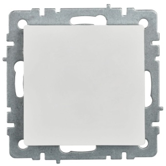 Заглушка с суппортом BRITE МЗ10-БрБ механизм бел. IEK BR-PL10-K01