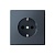 Розетка ArtGallery 16А с заземл. со шторками быстрозажим. клем. механизм грифель SE GAL000745S