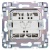 Выключатель 2-кл. SKANDY 10А SK-V09B с индикацией беж. IEK SK-V20-1-10-K10