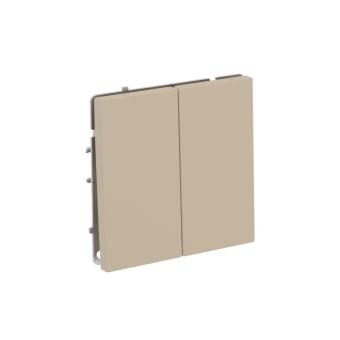 Переключатель 2-кл. KANT ванильн. марципан DKC 7015114