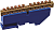 Шина нулевая на DIN-изоляторе 6х9-12 Navigator 71155