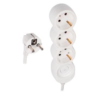 Удлинитель EX-03GS-500 (3х5) заземл. выкл. JazzWay 5065185