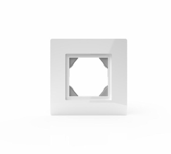 Рамка 1-м Pixel IP44 бел. TOKOV ELECTRIC TKE-PX-RM1-C01-IP44