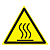 Знак W 26 "Осторожно. Горячая поверхность" 200х200мм пленка самоклеящаяся EKF an-w-26