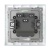 Выключатель 2-кл. СП Pixel 10А IP20 в сборе перламутр. TOKOV ELECTRIC TKE-PX-V2F-C04