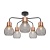 Светильник Agata 60Вт E27х5 IP20 потолочн. Freya FR4011CL-05BBS