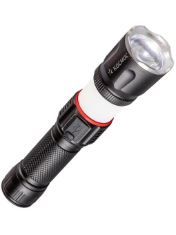 Фонарь ручной аккум. 4Вт T6LED/Li-ion18650 1200мА.ч алюм. КОСМОС (KOC811Lit)