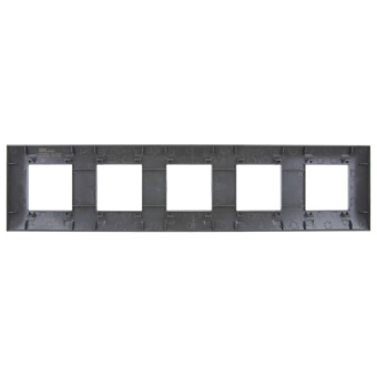 Рамка 5-м SKANDY SK-F05G графит IEK SK-M52-K53