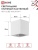 Светильник НБУ CUBE-1хGU10-WH IP65 уличный настен. односторон. под лампу 1хGU10 алюм. бел. IN HOME 4690612044736 Светильник НБУ CUBE-1хGU10-WH IP65 уличный настен. односторон. под лампу 1хGU10 алюм. бел. IN HOME 4690612044736