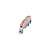 Клемма монтажная СМК PTC-1P 4211 DIN BL/4 450В 32А 0.08-2.5(4.0)кв.мм JazzWay 5073647