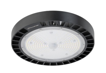 Светильник светодиодный ДСП IB 11 S 150W W 850 BK 298х298х156мм 150Вт 5000К IP65 High Bay подвесной черн. Русский Свет 16091124347