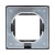 Рамка 1-м Эпика IP44 пластик черн. EKF UP1-FPB-01-44