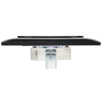 Розетка 2-м SKANDY 10А без заземл. без защ. шторок в сборе SK-R10Bl черн. IEK SK-R20-10-K02-F