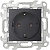 Розетка 1-м СП Simon 24 16А IP20 2P+E Schuko без защ. шторок механизм графит Simon 2450434-038
