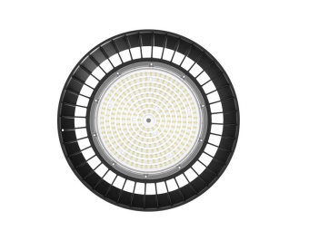 Светильник светодиодный ДСП IB 23 S 300W W 840 D400 BK PC 400х197мм 300Вт 4000К IP65 High Bay подвесной черн. Русский Свет 16092324046
