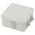 Коробка распаячная KKORz-100-100-50-6gv открытой установки КОР 100х100х50мм защелк. крышка 6 вставл. сальника IP55 ЭРА Б0055757