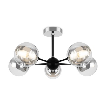 Светильник Sonnet 40Вт E14х5 IP20 подвесной Freya FR5271PL-05B