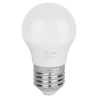 Лампа светодиодная GREEN LINE P45-8W-865-E27 GL 8Вт шар 6500К свет холод. E27 Эра Б0067022
