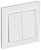 Выключатель 2-кл. СП BRITE ВСР10-2-0-БрАБ 10А в сборе арктич. бел. IEK BR-V20-0-10-K91-F