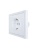 Розетка 1-мест. с/з ПБТ СП ZIMA безвинт. зажим бел. LEZARD 704-0288-122BQC