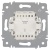 Выключатель 1-кл. СП Accent 6-101-01 10А IP20 250В AL/CU бел. Intro Б0063469