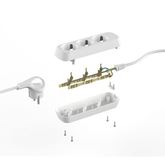 Удлинитель 3х3м с заземл. ПВС 3х1 UDL-16-330-E Greenline Эра Б0064970