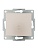 Переключатель проходной 1-кл. 1п СП Karina 10А IP20 механизм жемчуж./бел. перламутр. LEZARD 707-3088-105