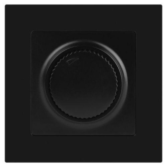 Светорегулятор поворотный СП Accent 6-401-05 600Вт 230В IP20 антрацит Intro Б0063679
