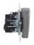 Розетка BRITE РСбш10-3-БрС 16А IP20 с заземл. защ. шторки с крышкой механизм сталь IEK BR-R16-16-K46 Розетка BRITE РСбш10-3-БрС 16А IP20 с заземл. защ. шторки с крышкой механизм сталь IEK BR-R16-16-K46