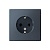 Розетка ArtGallery 16А с заземл. механизм грифель SE GAL000743