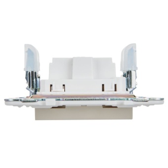 Розетка SKANDY 10А без заземл. без защ. шторок SK-R02B беж. IEK SK-R10-10-K10