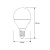 Лампа светодиодная LED12-G45/845/E14 12Вт шар матовая 4500К бел. E14 150-265В Camelion 13695