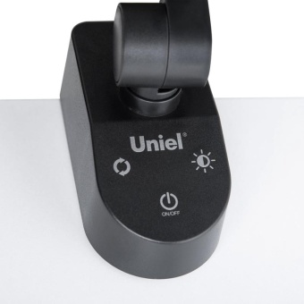 Светильник светодиодный ULM-D116 18W/3000-6500K/DIM BLACK настольный на струбцине сенсорный выкл. диммер ТМ черн. Uniel UL-00011748