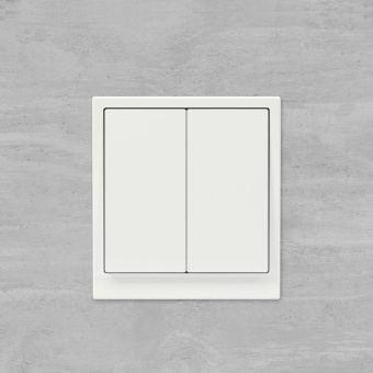 Кнопка 2-кл. KANT бел. магнолия DKC 7000154