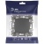 Выключатель 1-кл. СП Elegance 14-1101-05 10А IP20 250В 10AX механизм антрацит Эра Б0034212