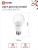 Лампа светодиодная LED-A60-FITO 15Вт A60 грушевидная E27 230В для растений IN HOME 4690612036502 Лампа светодиодная LED-A60-FITO 15Вт A60 грушевидная E27 230В для растений IN HOME 4690612036502