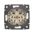 Розетка 1-м СП Valena 16А IP21 2P+E с заземл. защ. шторки с крышкой винты механизм бел. Leg 774422