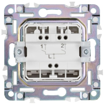 Выключатель 2-кл. SKANDY 10А SK-V04B беж. IEK SK-V20-0-10-K10