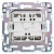 Выключатель 2-кл. SKANDY 10А SK-V04B беж. IEK SK-V20-0-10-K10