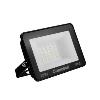 Прожектор светодиодный LFL-2004 C02 LED SMD 20Вт IP65 6500К 2000лм 230В 113х102х24 черн. Camelion 16330