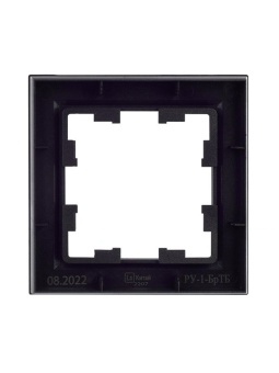 Рамка 1-м BRITE РУ-1-БрТБ бронза IEK BR-M12-K45