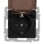 Розетка 1-м СП Accent 6-203-05 16А IP20 250В 2P+E Schuko с крышкой антрацит Intro Б0063747 Розетка 1-м СП Accent 6-203-05 16А IP20 250В 2P+E Schuko с крышкой антрацит Intro Б0063747
