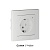 Розетка AtlasDesign Smart 16А L+N с заземл. защ. шторки Zigbee механизм бел. SE ATN000145Z