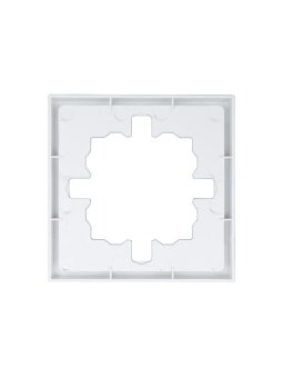 Рамка 1-мест. горизонт. ZIMA бел. LEZARD 704-0200-146