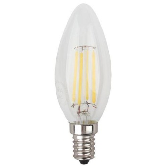 Лампа светодиодная филаментная F-LED B35-7w-840-E14 Эра Б0027943