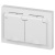 Розетка 2-м СП Accent 6-210-01 16А IP44 250В 2P+E Schuko с крышками защ. шторки AL/CU бел. Intro Б0063577