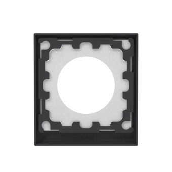 Рамка 1-м KANT IP44 черн. уголь DKC 7012942