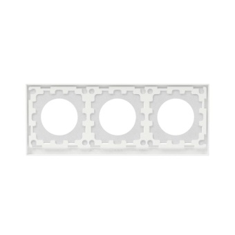 Рамка 3-м KANT IP44 бел. магнолия DKC 7000946